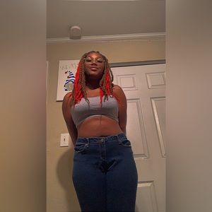 These jeans size are 17 in junior and this fabric is amazing